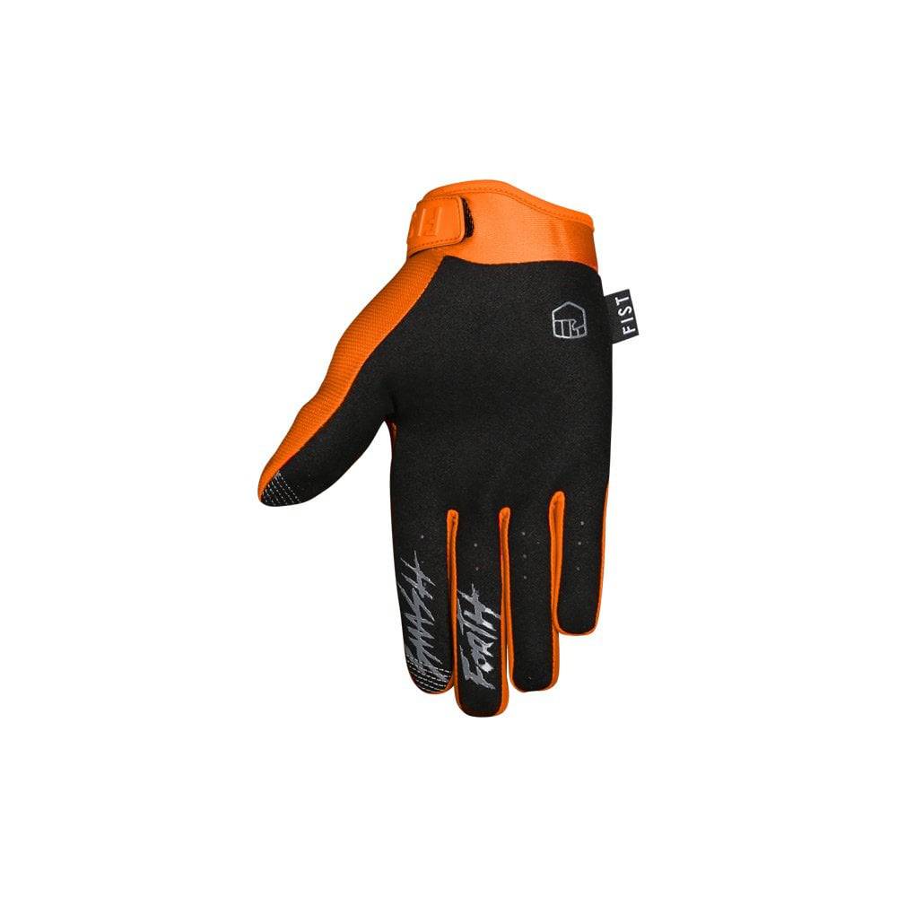 Youth gloves from Fist Handwear Stocker Collection with grip and durable Clarino palm for active outdoor wear.