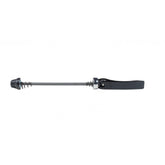 Bontrager Formula QR-22 external cam bicycle wheel skewer for secure bike wheel attachment, showing the skewer's lever and cam mechanism