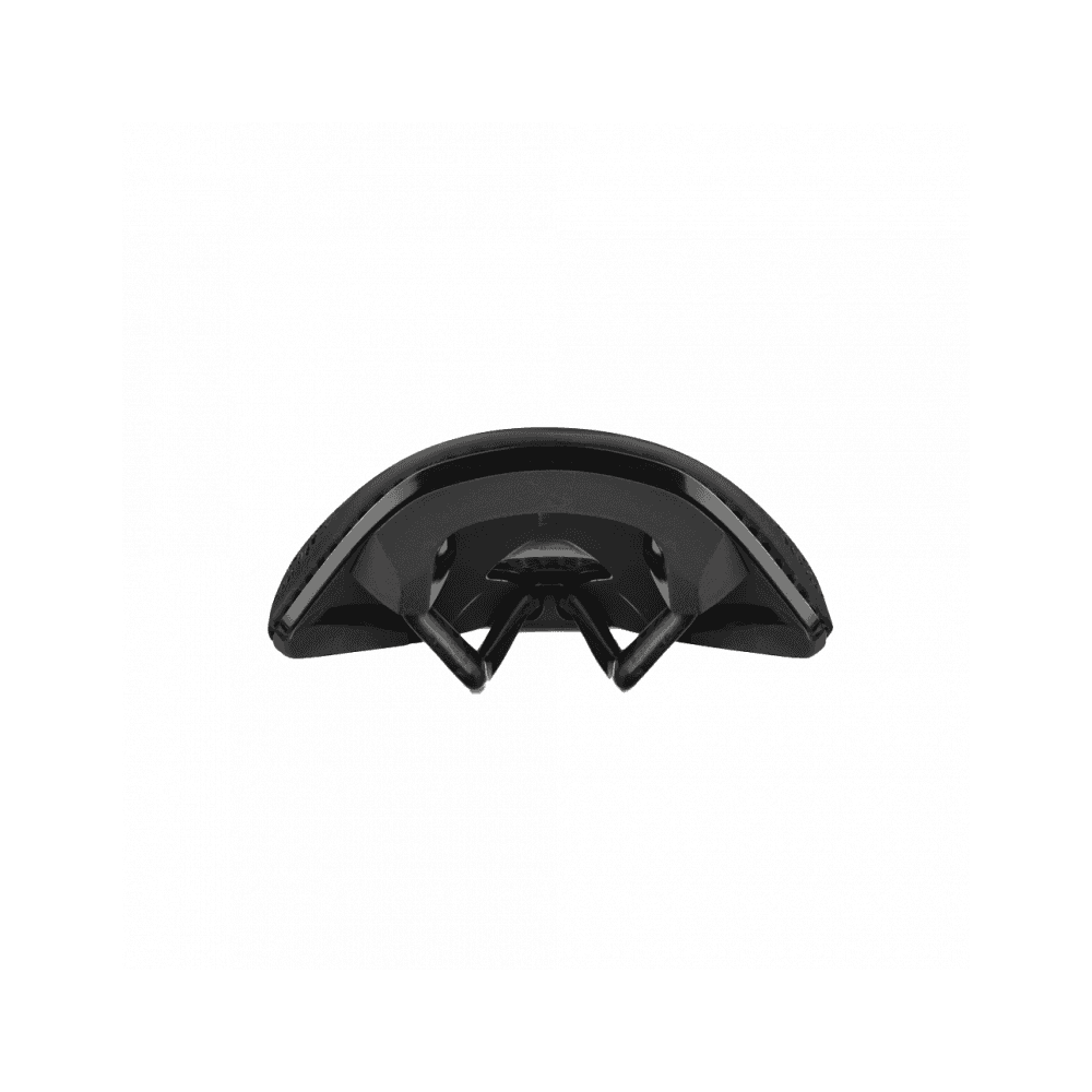 Fizik Argo Adaptive R1 Carbon bike saddle with 3D printed design and zonal cushioning for enhanced comfort and performance.