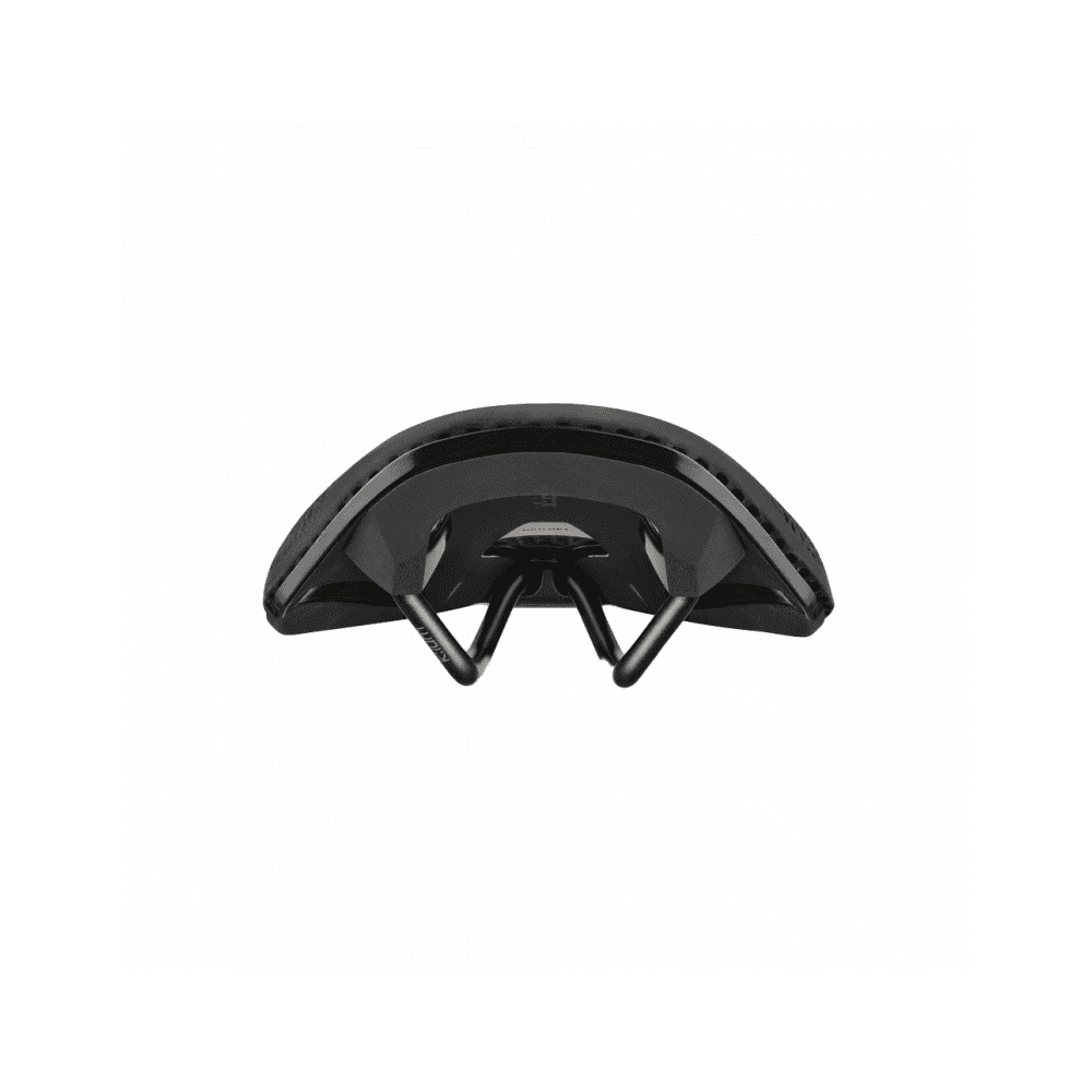 Fizik Vento Argo Adaptive R3 cycling saddle with 3D printed zonal cushioning, designed for road bike comfort and performance.