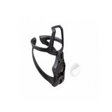Black Topeak Ninja+ Cage Z water bottle cage with Apple AirTag mount, designed for bike accessories and secure hydration.