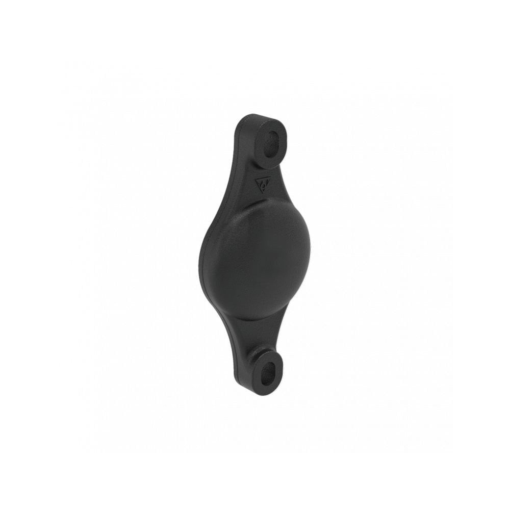 Topeak AirTag cage mount with anti-theft bolts for bike bottle cages, black, accessory for tracking devices on bikes