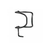 Topeak Feza Cage Tubular Carbon R10 black road bike bottle cage with hardware for secure hydration on cycling trips.