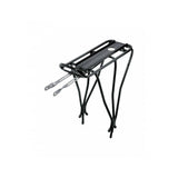 Topeak Babyseat II rack for 26", 27.5", and 700c bikes with Quicktrack system, bike accessories for child carrier attachment.