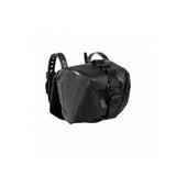 Black Topeak Gearpack MTB and gravel bike accessory bag with tool-free mounting, showing compact design and secure attachment.