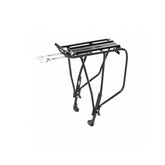 Topeak Super Tourist DX rear bike rack for 24-29 inch MTB and touring bikes, black, with disc brake compatibility