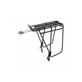 Topeak Super Tourist DX F/Disc 2.0 rear bike rack in black, compatible with 26-29 inch wheels and MTX accessories