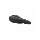 Selle Royal Explora Black bike saddle with Royalgel® cushioning and ICS system, designed for comfortable moderate cycling.