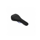 Ergon SM Downhill Comp Team black saddle with anti-slip grip for small 29er mountain bikes, showcasing ergonomic design and durable construction.