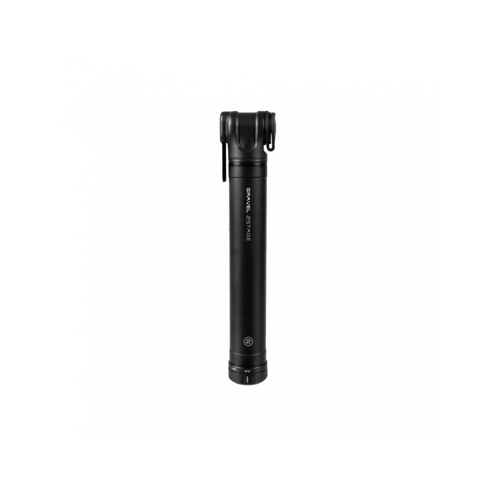 Topeak Gravel 2Stage Mini Pump with Presta valve for gravel bikes, capable of 90 PSI, compact bike pump accessory