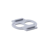 Crankbrothers Match Shoe Shims 1.5mm grey for pedal fit and alignment, showing close-up of the bike component and shim details.