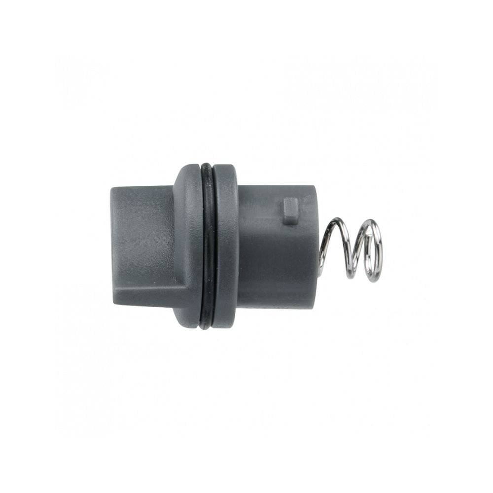 Topeak D-Torq Wrench DX grey battery cover, replacement protective case for workshop tools, showing the grey plastic exterior.