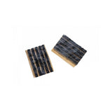 Crankbrothers tubeless repair plugs refill pack in black, durable tire repair components for bike tubeless systems.