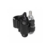 Topeak Tubi Master RX tubeless tire repair and CO2 inflator kit in black, with repair tools and inflator components.
