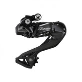 Shimano 105 RD-R7150 Di2 12-speed rear derailleur with E-Tube and ANT+ connectivity, showing the sleek, compact component design
