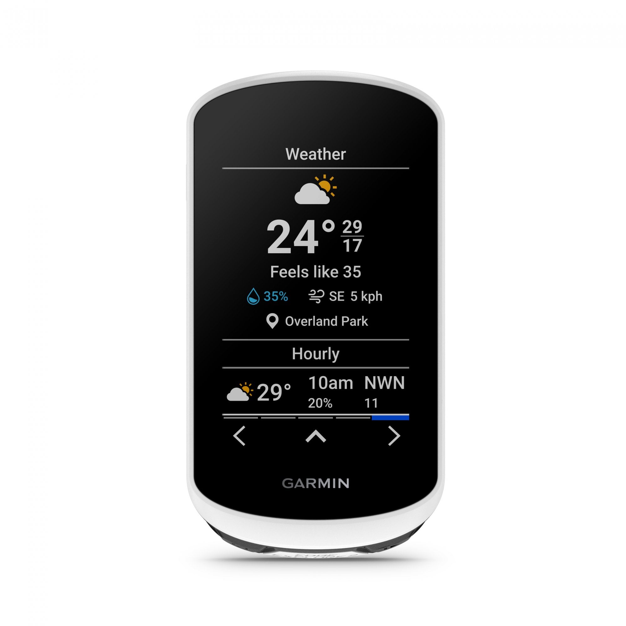 Garmin Edge Explore 2 GPS cycling computer with touchscreen navigation, shown mounted on a bicycle handlebar.
