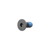 Black Trek Speed Concept handlebar storage cover bolt M4 x 10mm for bike components, shown in close-up.