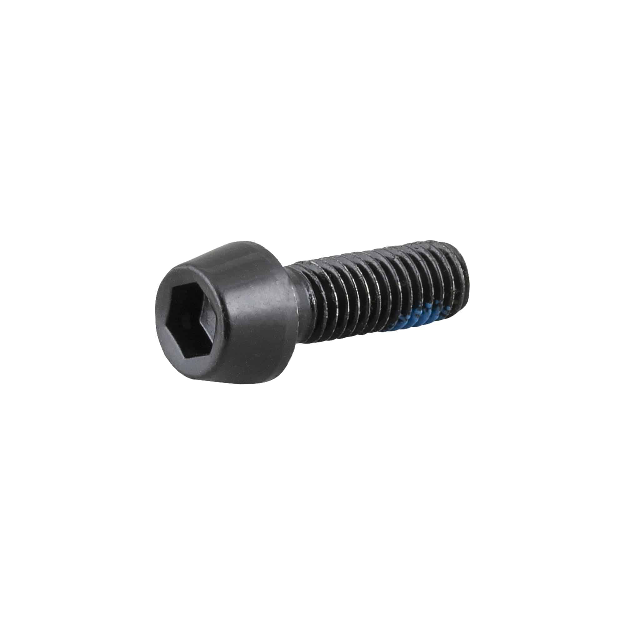 Black Trek Speed Concept Aero Extension Bolt M5 x 15mm fastening bolt for bike components, designed for aerodynamic performance.