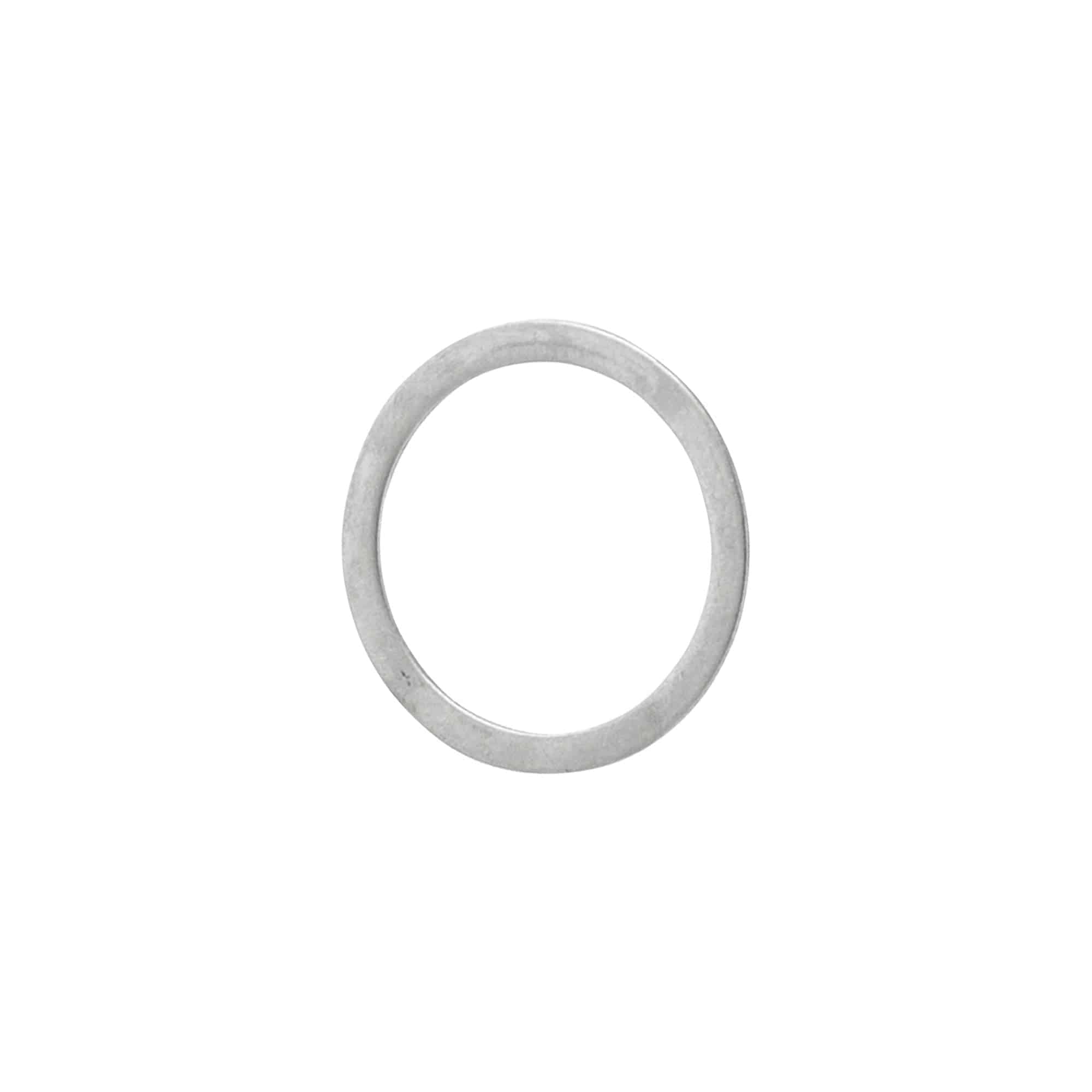 Trek 2022 Session 29 idler pulley with 0.5mm washer, silver bicycle component for smooth gear shifting, close-up view