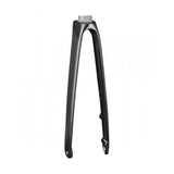 Trek Speed Concept SLR rigid fork for road bikes, showcasing precise steering and control, black component with sleek design.