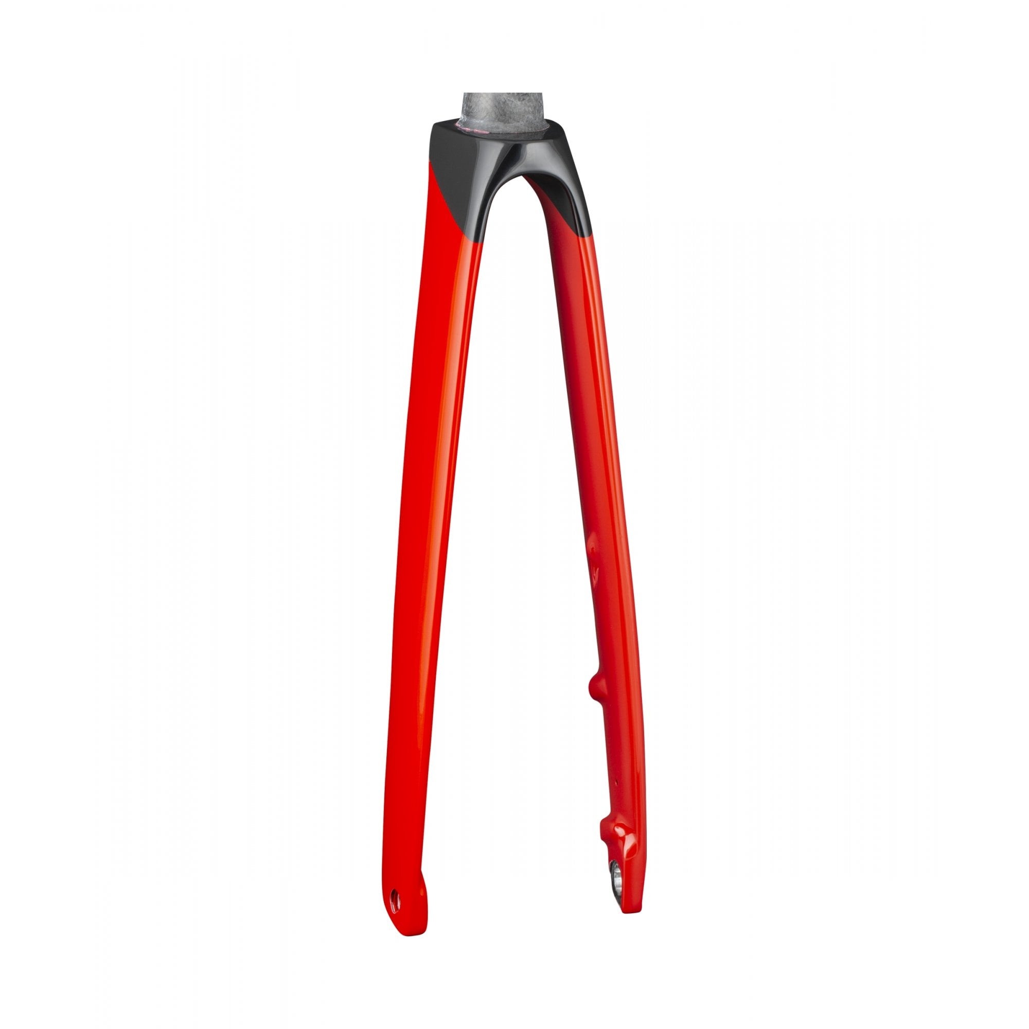 Trek Speed Concept SLR rigid fork for road bikes, featuring precise steering and control, shown in a close-up image.