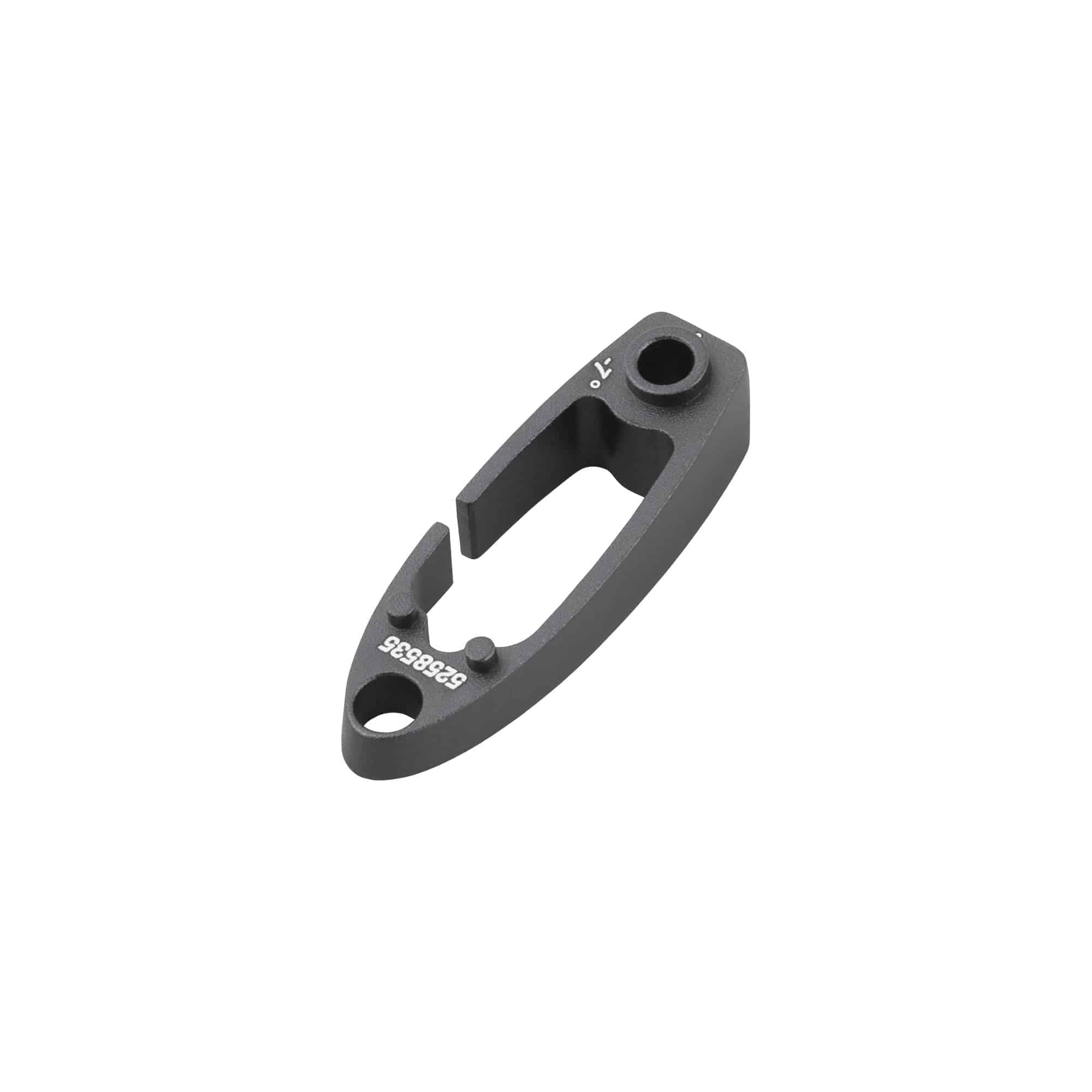 Trek Speed Concept handlebar left spacer, 5mm, bike component part, shown on a bicycle handlebar for racing or road cycling.