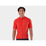 Trek Solstice unisex cycling jersey made of breathable, sustainable performance fabric, featuring a fitted design for active riding.