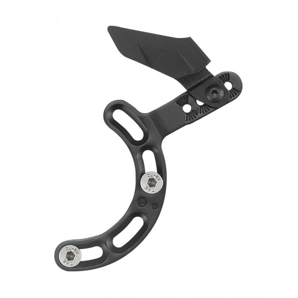 FSA Bosch Gen 4 Ebike Chain Guide G4 32-42T black for e-bike drivetrain components, mounted on a black frame.