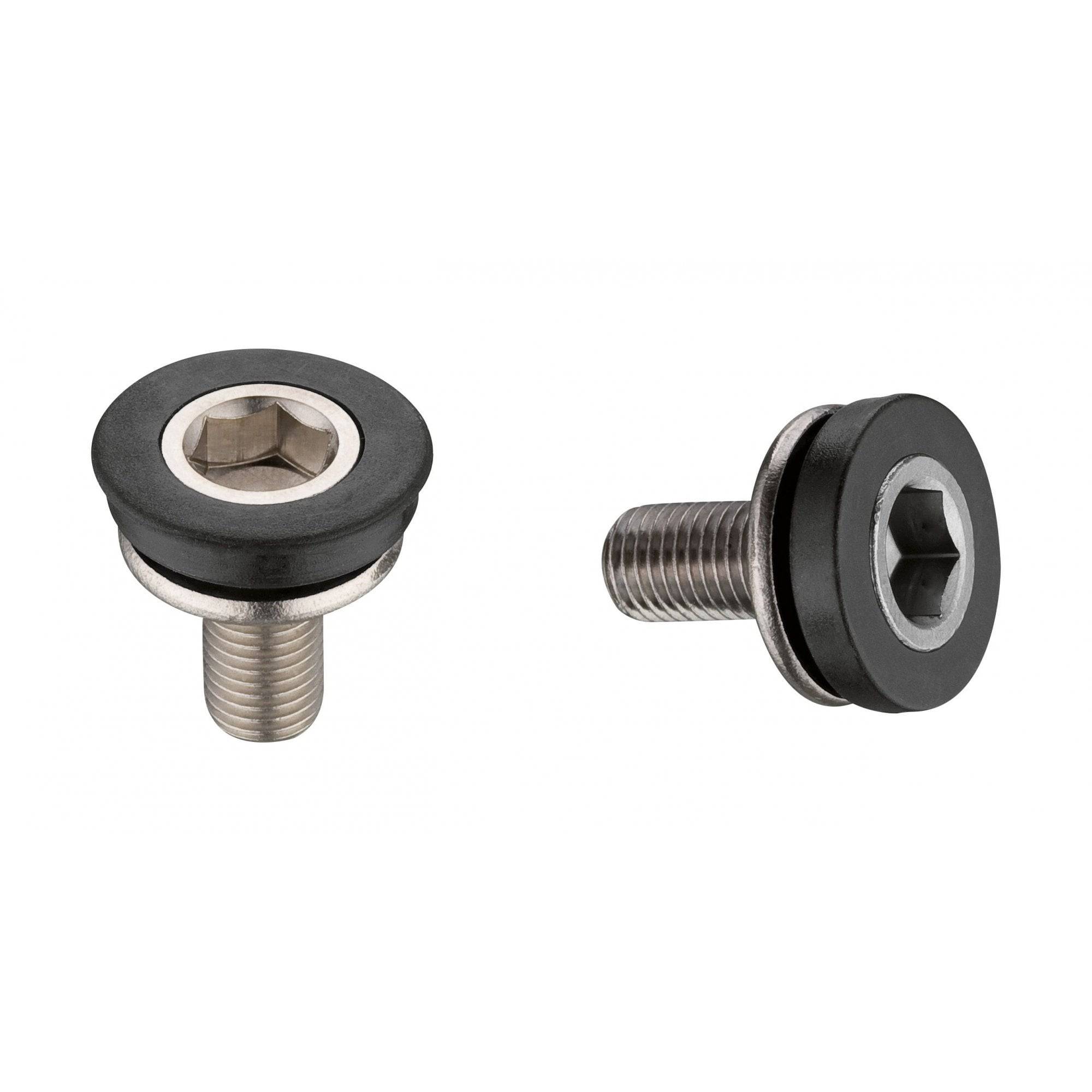FSA Crank Bolts ML019 JIS M8 steel bike crankset fasteners for durable bicycle component installation and maintenance.