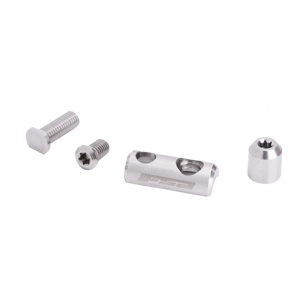 FSA Super Compact Front Derailleur Adapter EL344 for 48/32 and 46/30 chainrings on bike components.