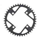 FSA Chainrings (e-Bike) - Ebike Steel Chainring 1x12 104BCD - Colour: Black, Chain Ring Size: 42T