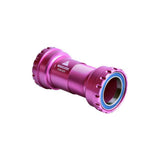 Pink Wheels Manufacturing PF30 outboard ABEC-3 bearings for 29mm SRAM DUB cranks, cycling component replacement.