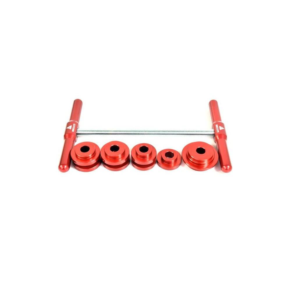 Wheels Manufacturing Bottom Bracket Essential Kit with tools for accurate installation and pressing, workshop quality cycling maintenance.