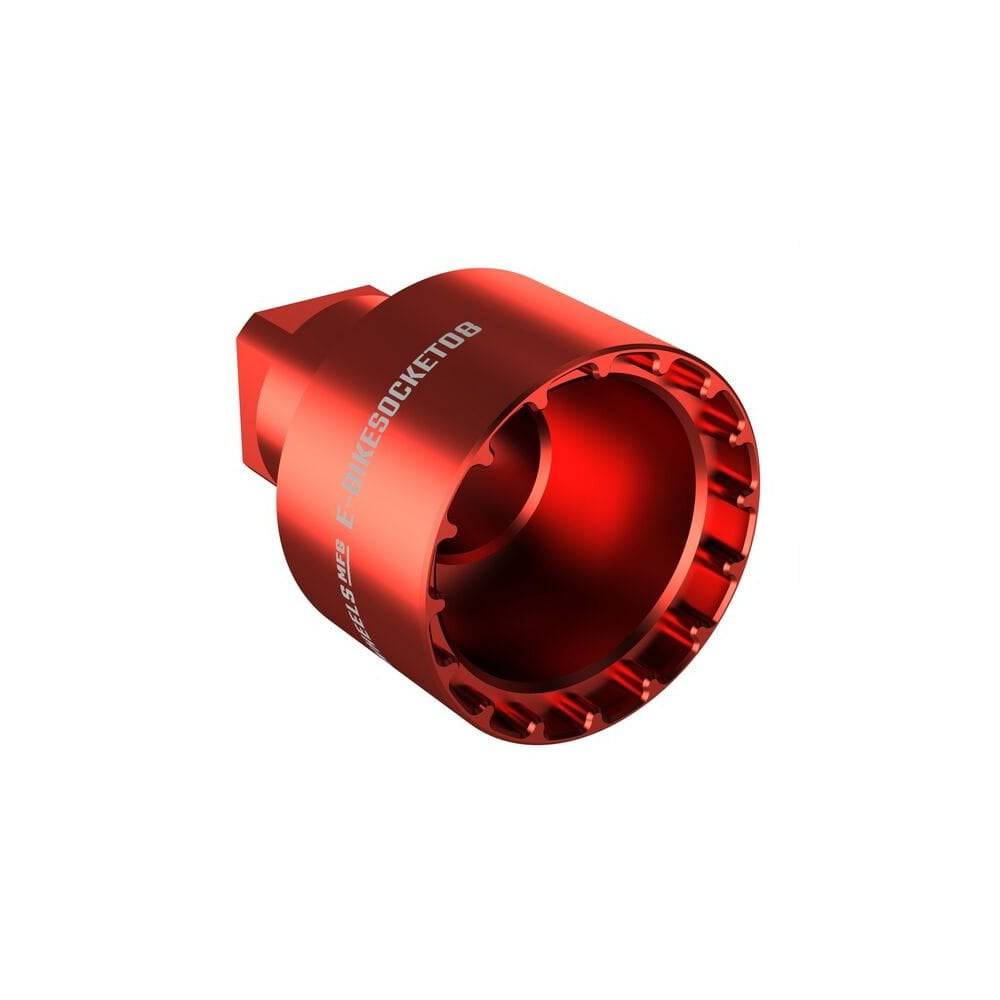 Wheels Manufacturing Bafang M33 e-bike lockring tool for 1/2 drive socket, workshop tool for bicycle maintenance and repair.