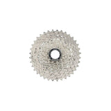 Shimano 105 CS-HG710 12-speed road bike cassette with 11-36T Hyperglide+ gears, featuring silver sprockets and precise engineering.