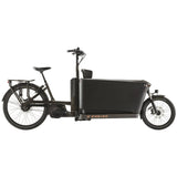Trek Fetch+ 4 electric cargo bike with Bosch Performance Line CX motor and customizable child seating, shown outdoors.