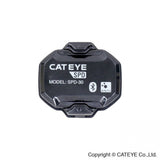 Cateye magnetless speed sensor with Bluetooth and ANT+ connectivity, waterproof IPX7, for cycling accessories.