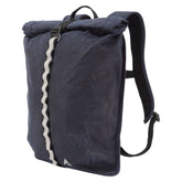 Altura Heritage cycling backpack with 12L capacity, water-resistant roll-top design, ideal for cycling accessories and gear.