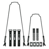 SKS Veloflexx 55 U-Stay Kit for mudguard mounting and splash protection, showing U-shaped stays and mounting hardware.