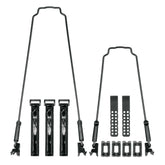 SKS Veloflexx 65 U-Stay Kit for 29-inch wheel mudguard support, bicycle accessory with mounting hardware and brackets.