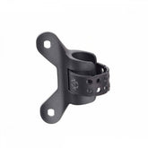 SKS pump holder accessory for Airflex, Injex, Rookie XL, Airboy XL, and Supershort bike pump models, mounted on a bicycle frame.