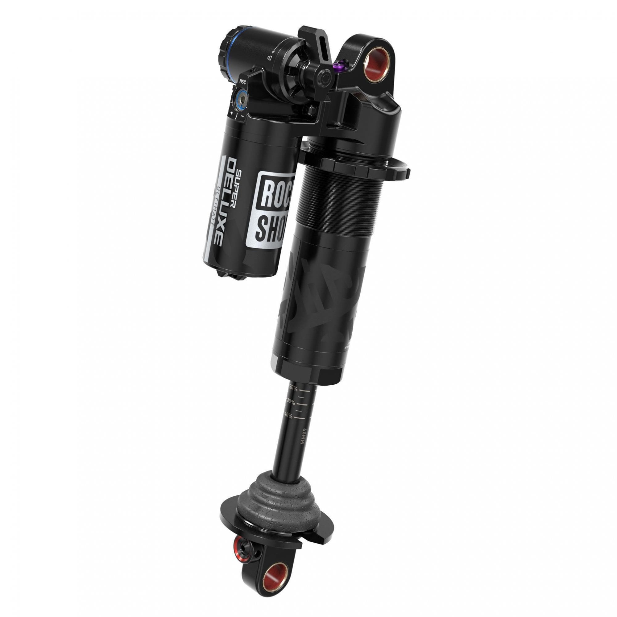 Rock Shox Rear Shock Super Deluxe Coil Ultimate Rc2T Linearreb/Mcomp 320Lb Lockout Hydraulic Bottom Out Standard Bearing (Spring Sold Separate) B1 Transitionpatrol 2017 Rear Shock