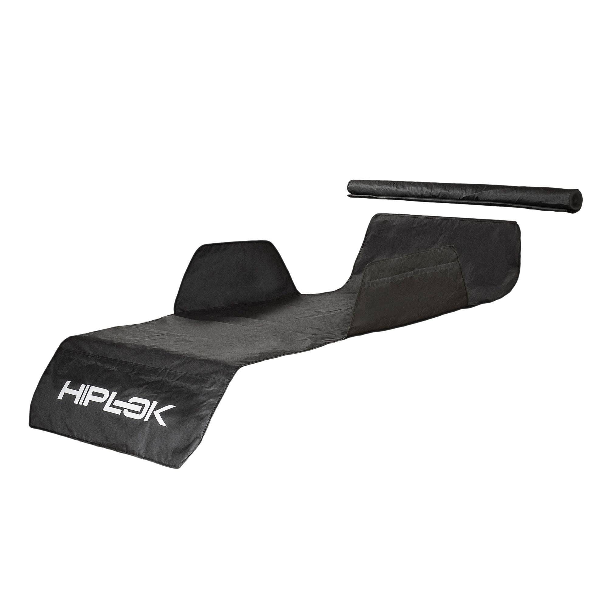 Hiplok Ride Shield 2022 black bike transport cover, car interior protector, accessory for bike safety and storage.
