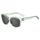 Tifosi Swank polarized sunglasses with single lens UV protection, featuring sleek black frames and tinted lenses for eye protection.