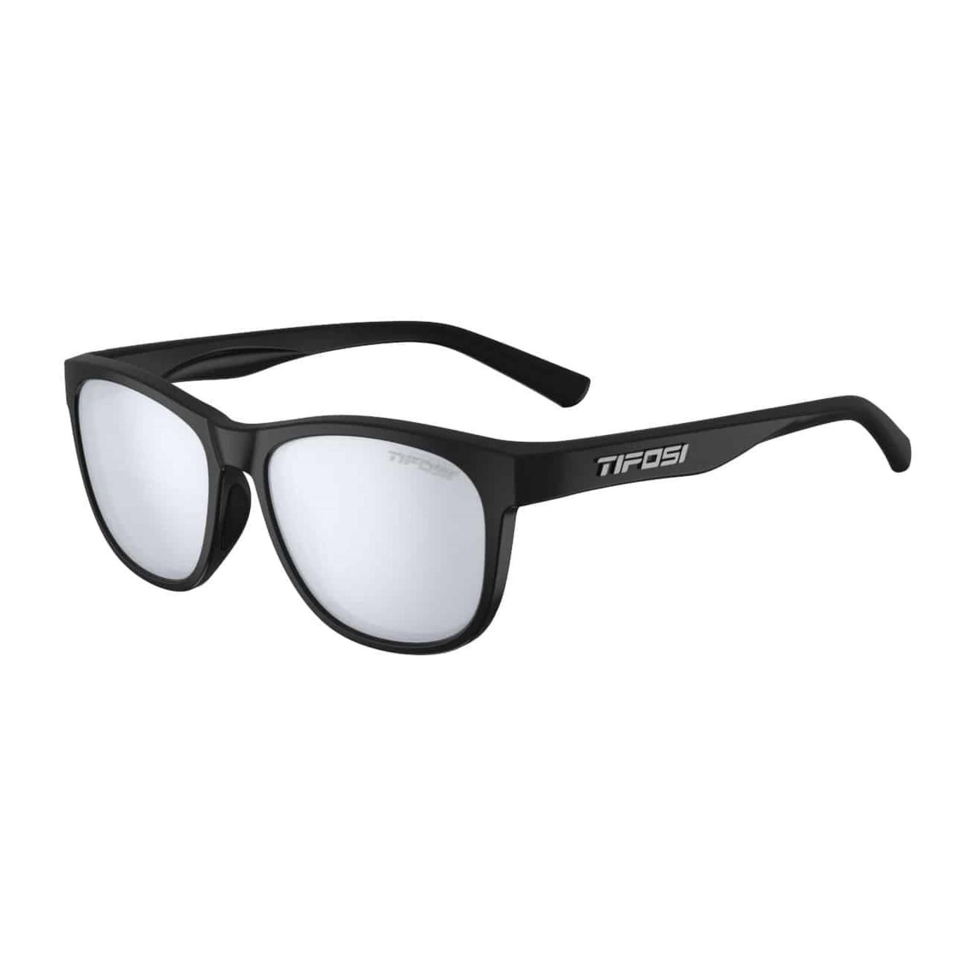 Tifosi Swank single lens sunglasses with lightweight durable frame, designed for sports and outdoor activities.