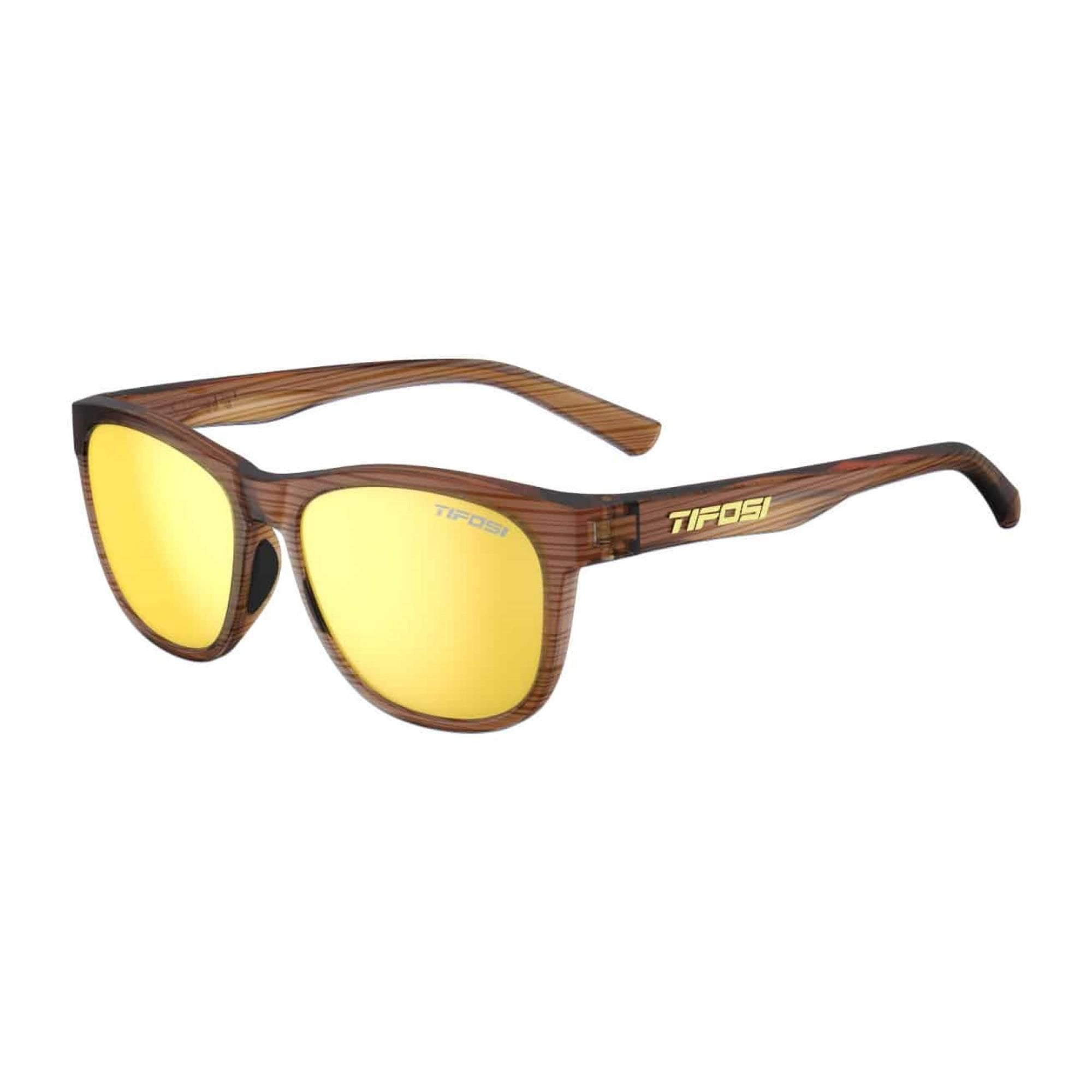 Tifosi Swank single lens sports sunglasses with lightweight durable frame and wraparound design for active wear