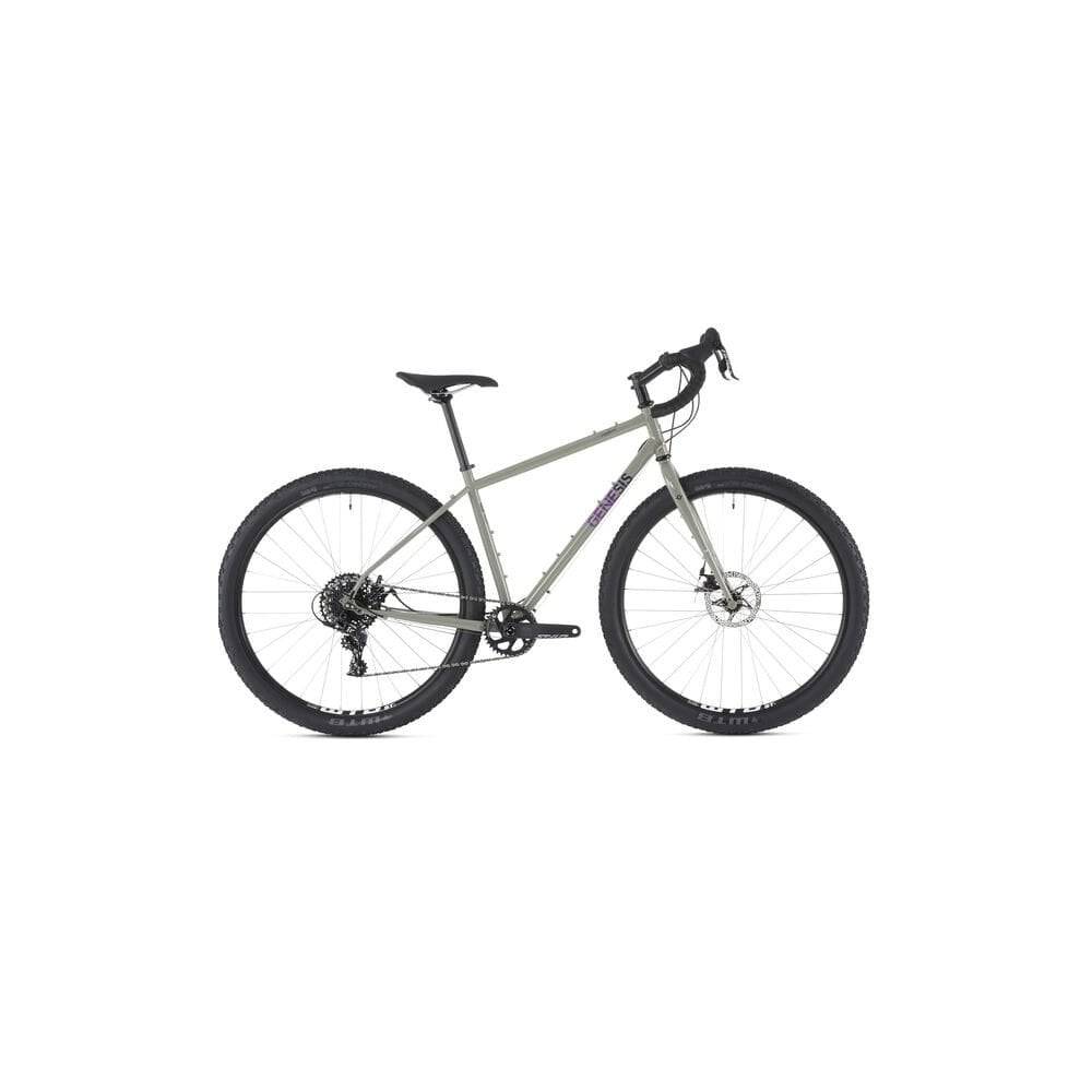 Genesis Vagabond gravel bike with 29er wheels and SRAM Apex drivetrain, ideal for touring and commuting.
