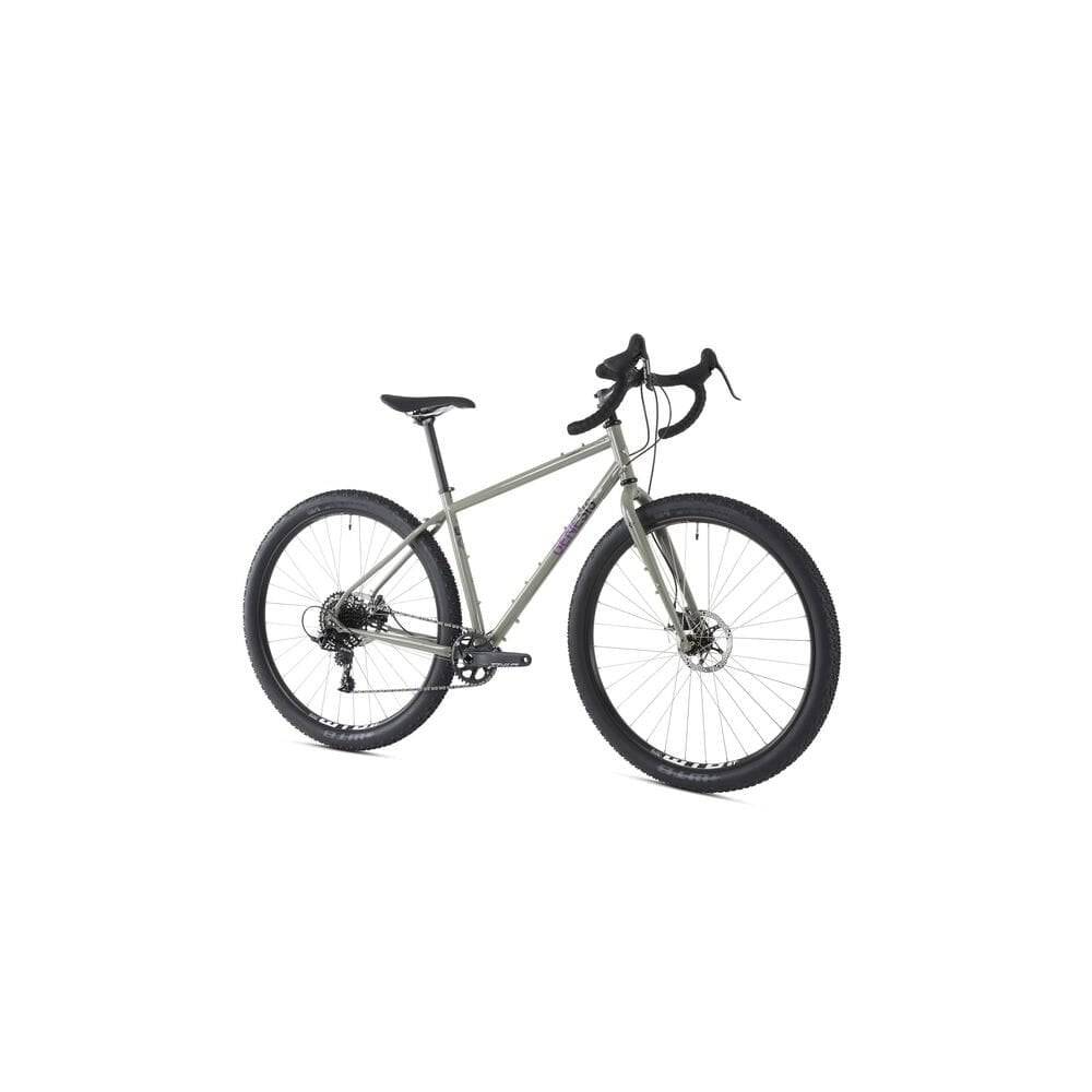 Genesis Vagabond gravel bike with 29-inch wheels and SRAM Apex drivetrain, ideal for touring and commuting.