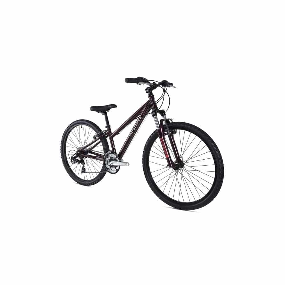 Ridgeback Serenity lightweight child mountain bike with 150-165cm frame, black and blue design, suitable for kids' outdoor riding
