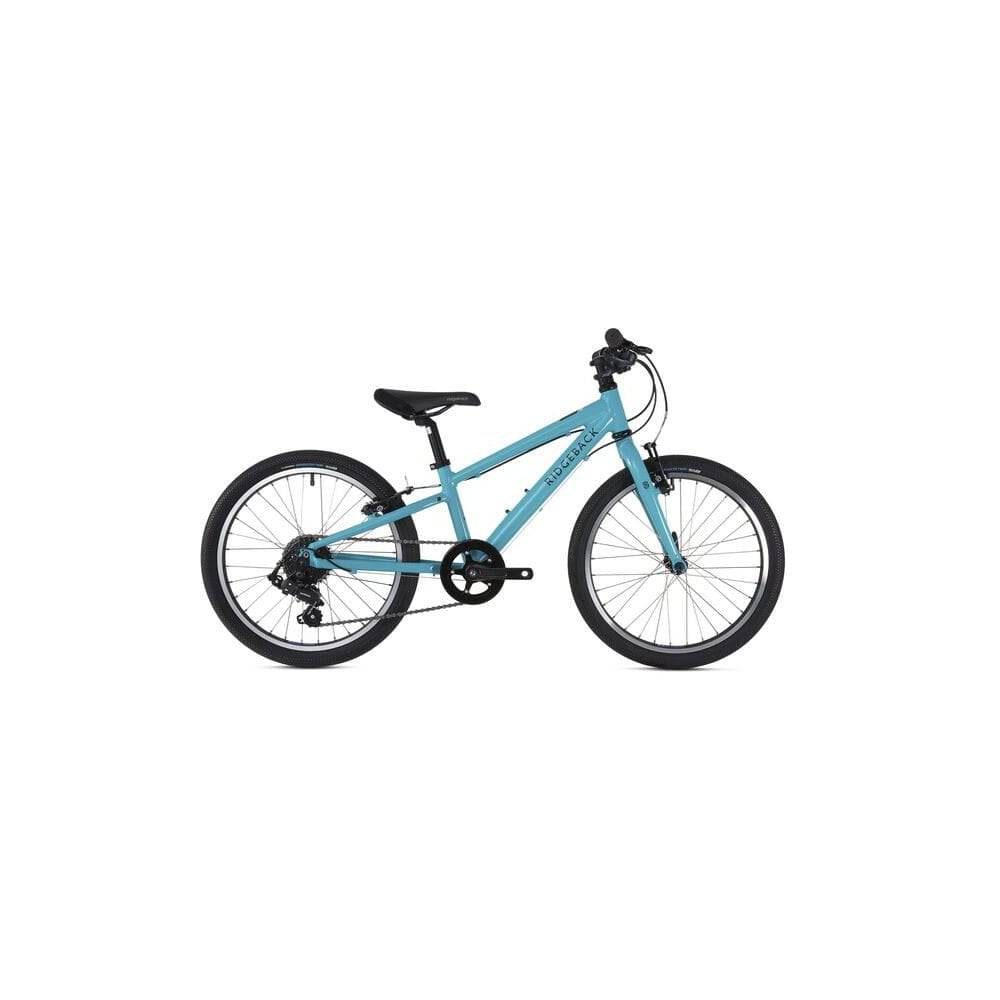 Lightweight Ridgeback Dimension 20 kids bike for ages 6-10, featuring a sturdy frame and colorful design for children.